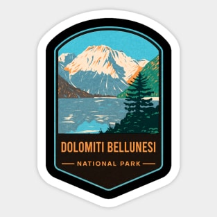 Dolomiti Bellunesi National Park Sticker